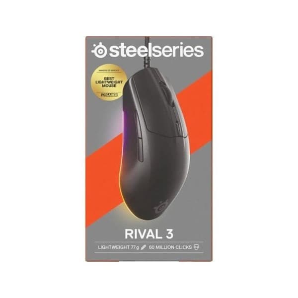 Souris Steelseries Rival 3 Gen 2 - Svart