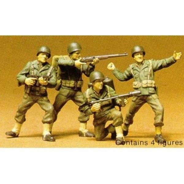 Militärfigur - TAMIYA - U.S. Infantry 1/35 - Massa figurer - Interiör