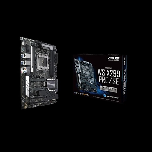 Moderkort - ASUS - WS X299 PRO/SE - Socket R4 LGA-2066 - 128 Go DDR4 - Dubbel LAN Gigabit