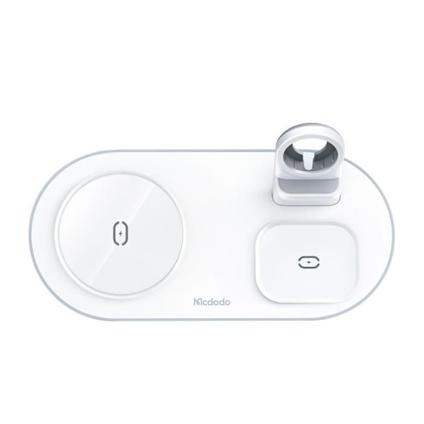 Mcdodo 3-i-1 dockningsstation för iPhone, Airpods, Watch CH-7060 Vit
