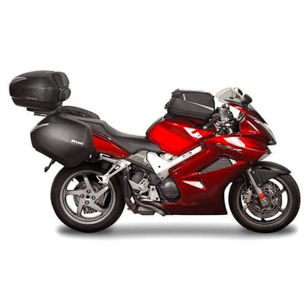 Shad 3P SYSTEM sidofodralstöd - SHAD - Honda VFR800 V-TEC - Svart - Motorcykel Svart
