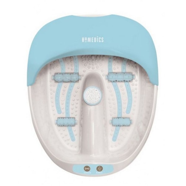HoMedics 3-i-1 fotspa - lugnande hydromassage, vibrationer, värme, mikrocirkulation, magnetisk stimulering zonterapi