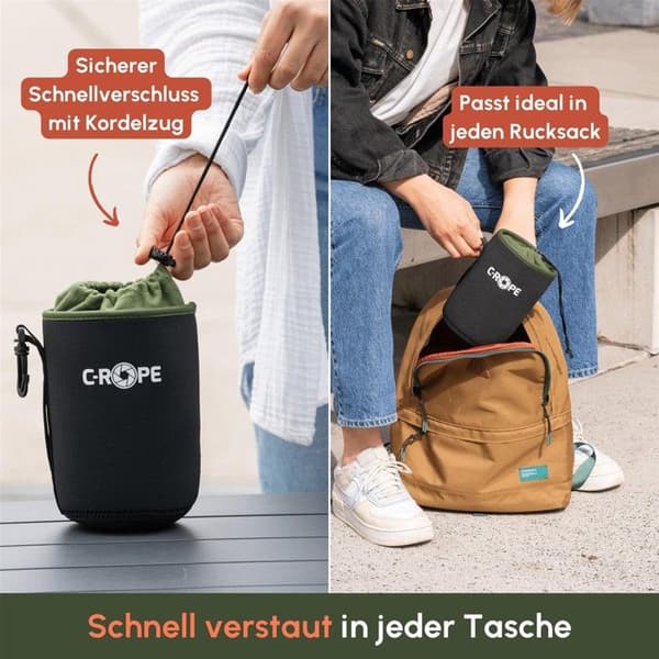 Neoprenfodral med fleecefoder - Storlek M
