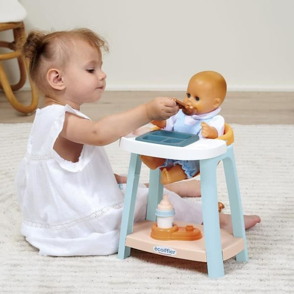 Barnstol för 32 cm baby - Ecoiffier Flerfärgad