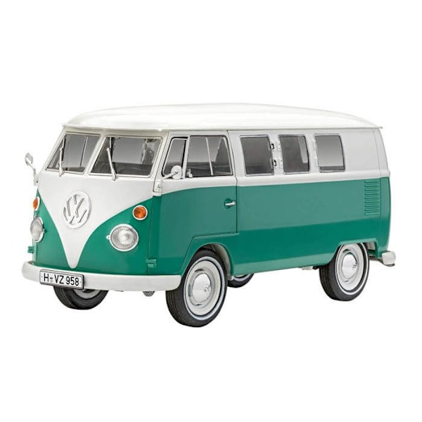 Modellfordon: VW T1 Buss Enfärgad