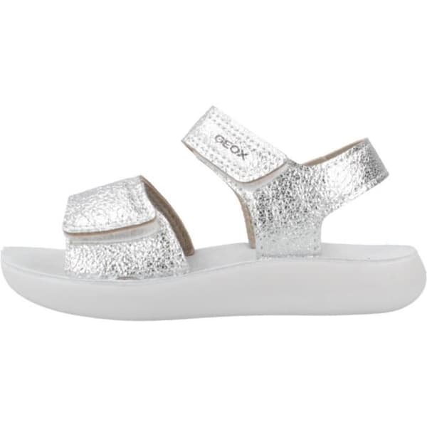 Sandaler - GEOX - B SANDAL LIGHTFLOPPY - Silver - Low - Wedge Pengar 25