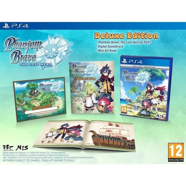 Phantom Brave The Lost Hero - Deluxe Edition - PS4-spel