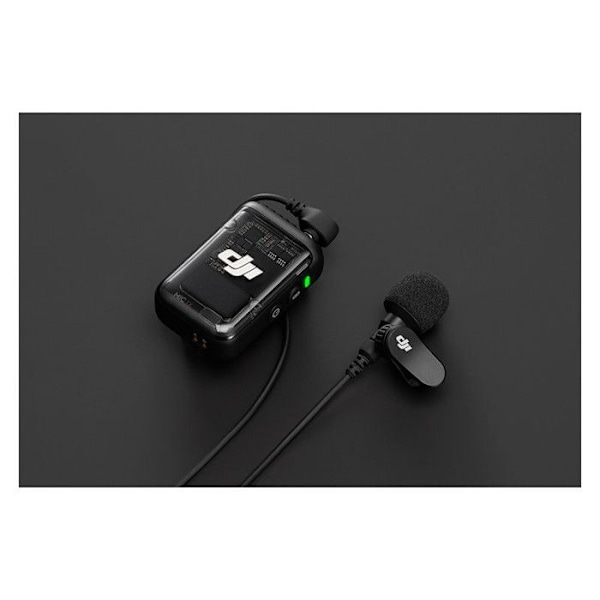 Mikro-kavaj - DJI - Lavalier - Kompatibel med DJI Mic 2 - Rotationsdesign - Kompakt och diskret