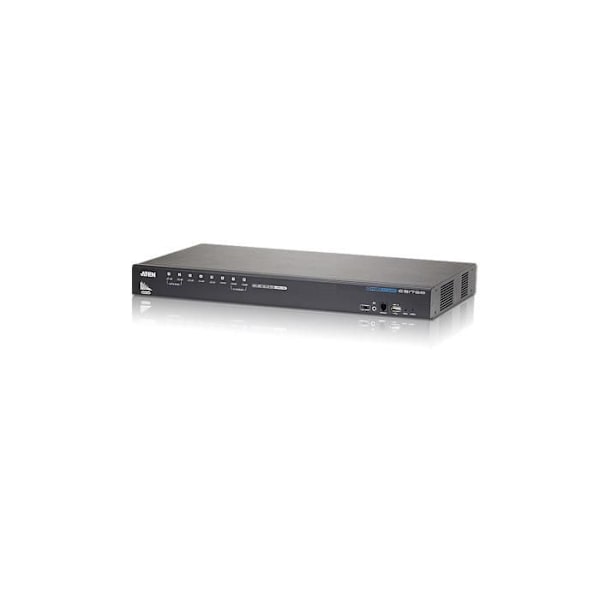 Switch KVM - ATEN - CS1798 - 8 portar - HDMI/USB - Rackbar - Multivue Svart