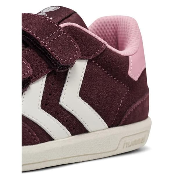 Barnskor Hummel Victory Suede Ii - vinröd vingårdsvin 33