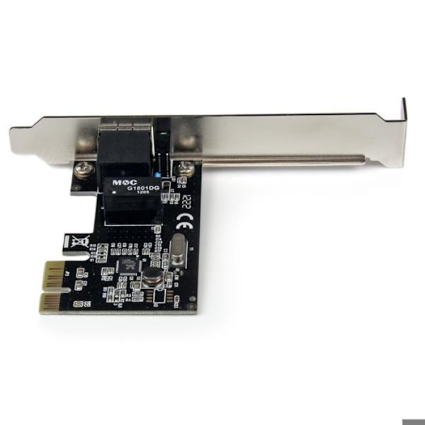1-ports Gigabit Ethernet PCIe nätverkskort - PCI Express till RJ45 adapterkort - ST1000SPEX2