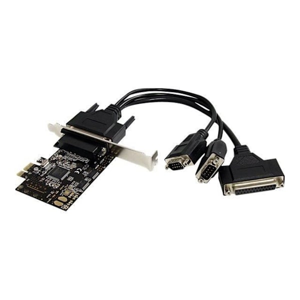 PCI Express 2S1P seriellt/parallellt kombokort - STARTECH - Lågprofil PCIe