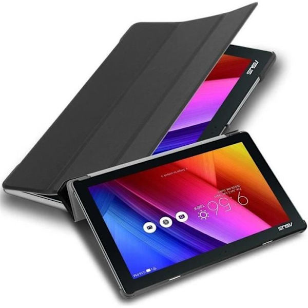 Cadorabo Fodral till Asus ZenPad 10 (10,1" Zoll) (Z301MFL) i Svart - UTAN automatisk väckning