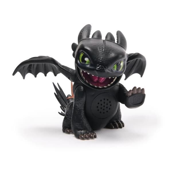 SPIN MASTER MINI DRAGON INTERAKTIV KROKMOU Dragons Filmen Flerfärgad