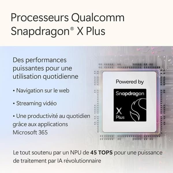 Microsoft Surface Laptop 13" Bärbar Dator Touchscreen Copilot+PC Snapdragon® X Plus 16 GB RAM 512 GB SSD Lila