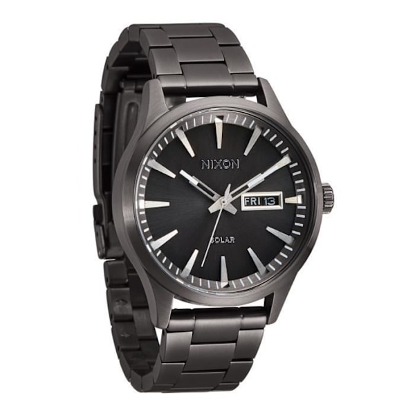 Nixon rostfritt stål Solar Sentinel Watch - gunmetall - TU