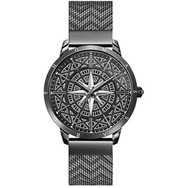 Kvinnoarmband - THOMAS SABO - WA0374-202-203 - 3D urtavla - Armband i rostfritt stål - Analogisk