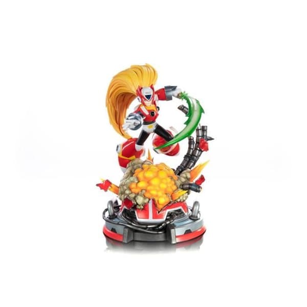 Statuett - FIRST4FIGURES - MEGA MAN X ZERO - Resin - 43 cm - Begränsad upplaga Svart