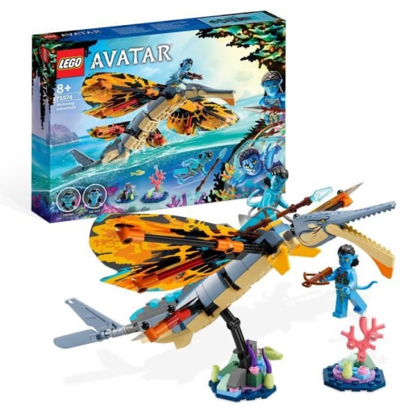 LEGO® Avatar 75576 Skimwingäventyret, leksak med Jake Sully minifigur, Pandora