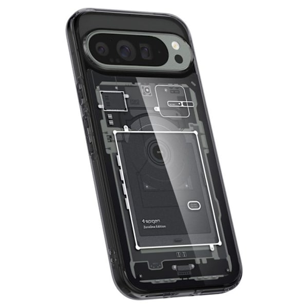 Coque Spigen Ultra Hybrid för Google Pixel 9 Pro XL (Zero One) Matte svart