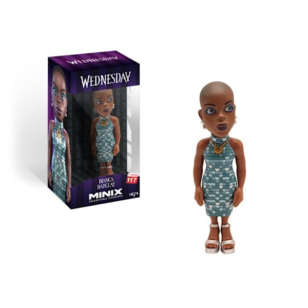 Minix Figur 12 Cm - Onsdag - Bianca Barclay Flerfärgad