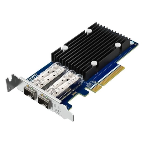 QNAP Dubbelport SFP+10GbE Nätverk