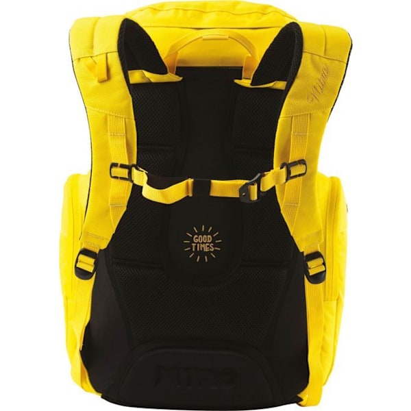 NITRO Gul ryggsäck för kvinnor och män - Daypacker Ryggsäck Cyber Yellow 111663 gul