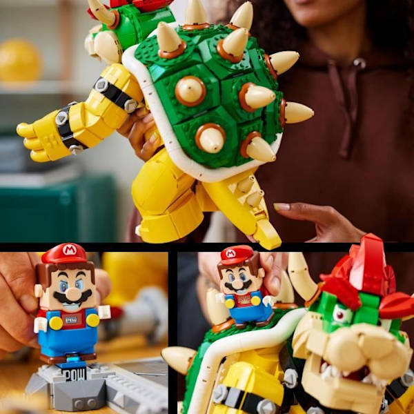 LEGO Super Mario - The Mighty Bowser - Samlarfigur - Byggsats - Present Flerfärgad