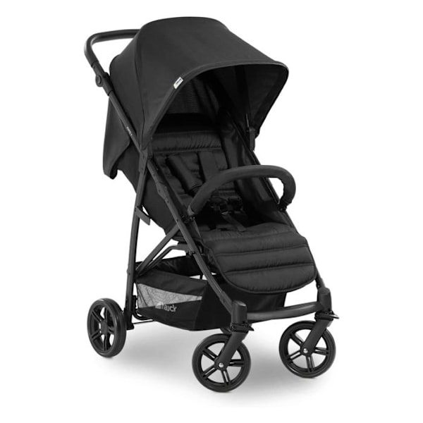 Snabb 4 shoppingvagn Svart