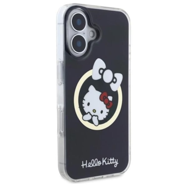 Coque Hello Kitty IML Fun Bow MagSafe för iPhone 16 (svart) svart