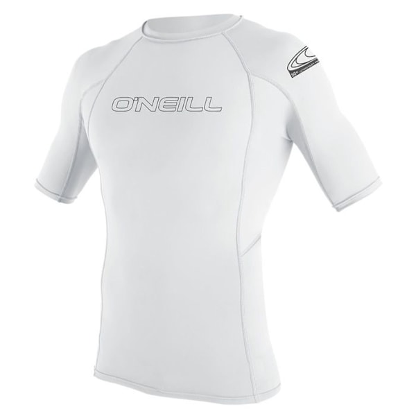 Rashguard O'Neill våtdräkter Basic Skins vit M