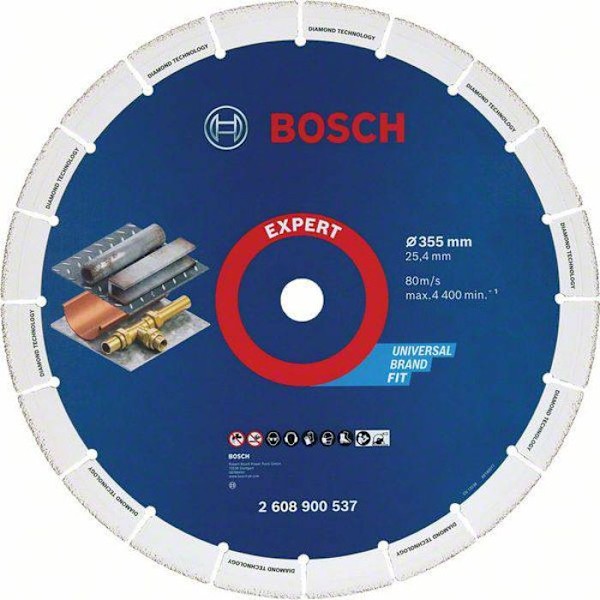 Diamantskiva Metall Expert BOSCH Ø355 mm - 2608900537