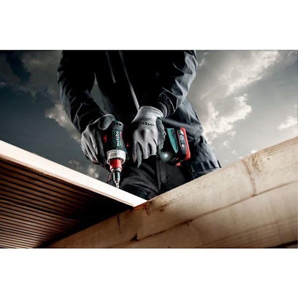 METABO 12V powermaxx BS 12 BL Q borrskruvdragare - snabb 2x4.0AH LIHD Asc55 - 601045800