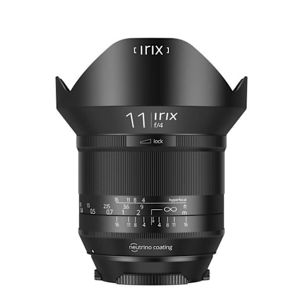 Irix Blackstone 11mm f/4.0 vidvinkelobjektiv för Nikon svart