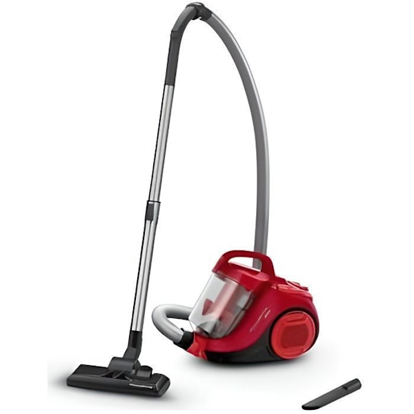 Rowenta RO2913EA Cyclonic Dammsugare - Röd - Påslös - 1,64 L - 77 dB - 750W