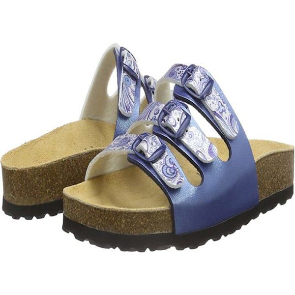 Lico Mule - 560065 - Kvinnor Bioline Flower Mules Vit/silver 42