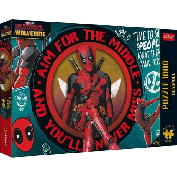 Pussel 1000 bitar - TREFL - Deadpool - Premium Plus - 68x48 cm - För vuxna