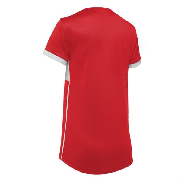 Maillot Macron softball inning röd vit jag