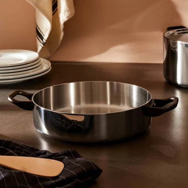 Alessi la Cintura Di Orione Logga in Multiply (Aisi 430, Aluminium, Rostfritt stål 18/10), Ø 24 Cm - 90102/24 T