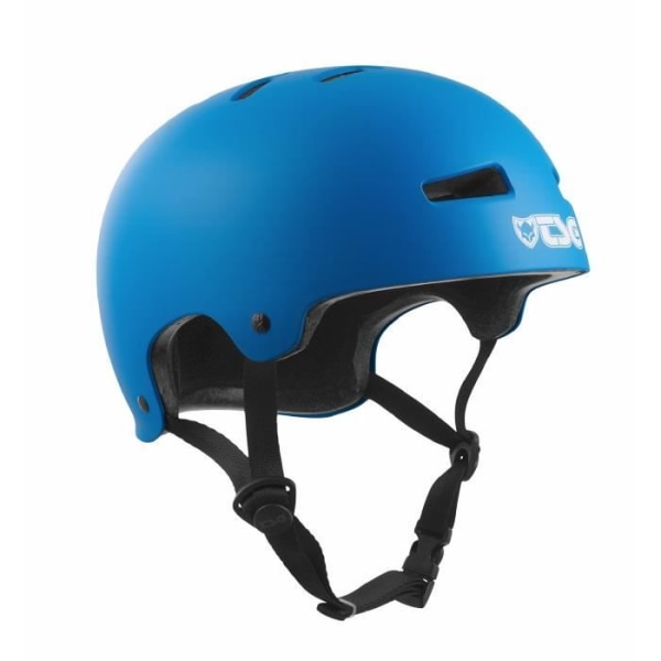 TSG Evolution Helmet - Blå - Herr - Mörk cyan satin - BMX / MTB Freestyle / Roller Derby - Storlek S/M Mörk cyan satin S / M