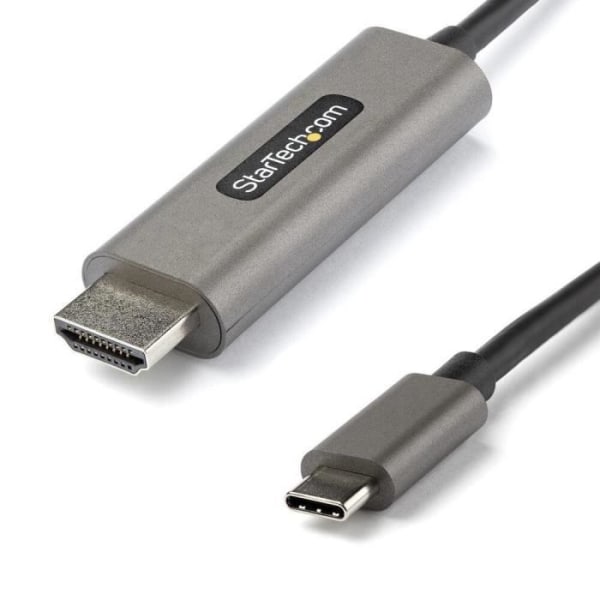 StarTech.com - CDP2HDMM2MH - USB C till HDMI-kabel 4K 60Hz HDR10 2m - USB-C till HDMI-grafikkonverterare