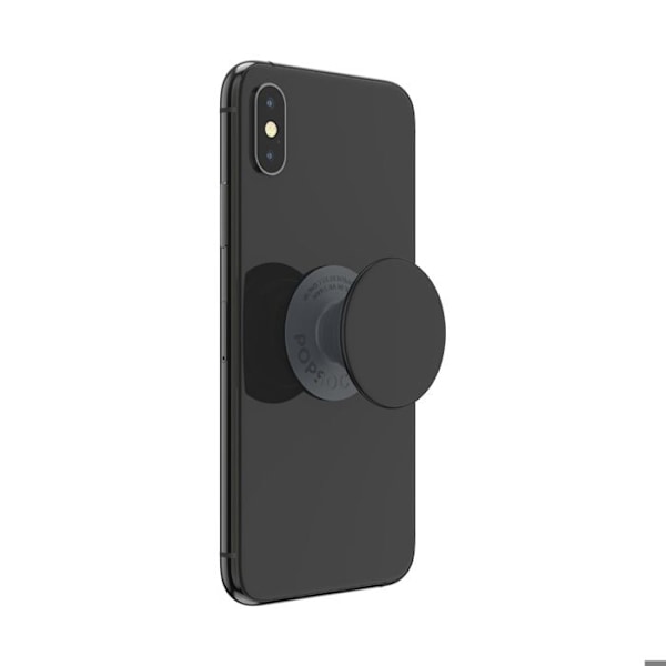 PopGrip - PopSockets - Svart - Kompatibel med smartphones och surfplattor - Plast - Flexibel Svart