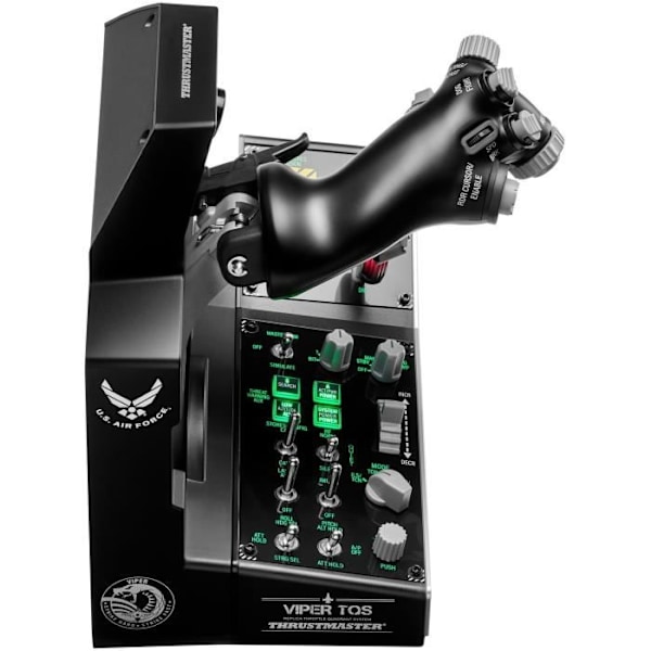 Gasreglage - THRUSTMASTER - Viper TQS Mission Pack - Svart Svart