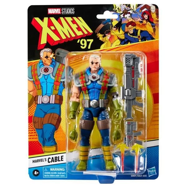 Figur Hasbro Legends Series X-Men '97 Marvels Cable mångfärgad