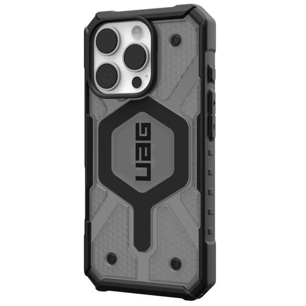 Skydd för iPhone 16 Pro Max - UAG - Pathfinder Clear - Grå - MagSafe - Elegant Aska