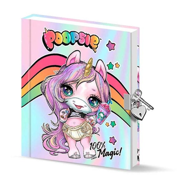 Journal Cadenas - Poopsie Slime Surprise Magic - Ros - En storlek Rosa