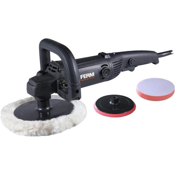Polerare FERM AGM1120P - 1400W, Justerbar hastighet upp till 3300 varv/min