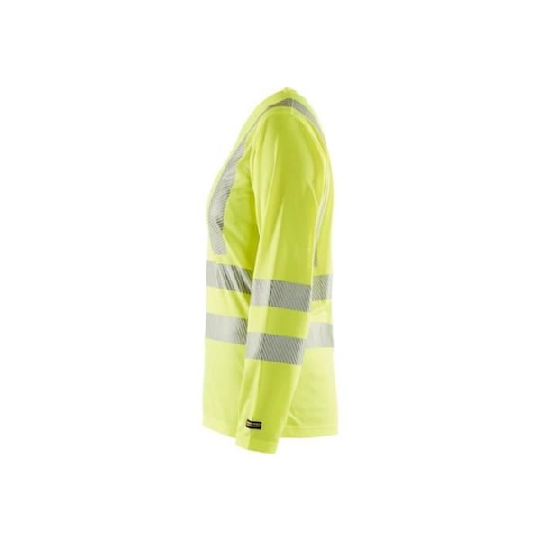 T-shirt med långa ärmar - Blaklader - Dam - Antiodör - Ant UV - Hög synlighet Fluorescerande gul jag