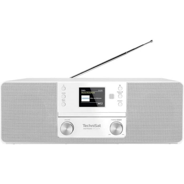 Bordradio - TechniSat - DIGITRADIO 370 CD IR - DAB+, FM, Internet - Bluetooth, WiFi, CD