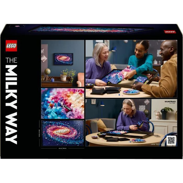 LEGO® Art 31212 Vintergatan - Väggdekoration och kreativt byggset Mörkblå